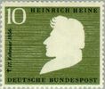 Germany 1956 - Heinrich Heine (1797-1856), poet