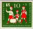 Saksa 1957 - Recreation places for children from Berlin 1/2 Saksa 1957 - Recreation places for children from Berlin 1/2