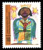 Saksa 1971 - Children's drawings 1/4 - King