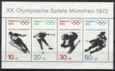 Germany 1971 - Olympic Games 1972 Sapporo. Souvenir sheet