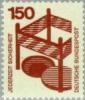 Germany 1972 - Accident prevention 9/10 - 150 pf Fenced-in open manhole