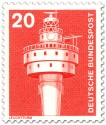 Germany 1976 - Industry and technic I - 3/14 Old Weser lighthouse Germany 1976 - Industry and technic I - 3/14 Old Weser lighthouse