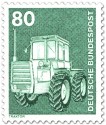 Saksa 1975 - Industry and technic I - 8/14 Tractor