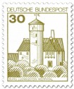 Germany 1977 - Castles 30pf Ludwigstein A I (Bdr.)