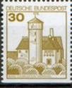 Saksa 1977 - Castles 30pf Ludwigstein D I (Bdr. Impef. bottom) Saksa 1977 - Castles 30pf Ludwigstein D I (Bdr. Impef. bottom)