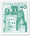 Saksa 1977 - Castles 40pf Eltz A I (Bdr.)