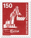Germany 1978 - Industry and technic II - 2/4 Power shovel Germany 1978 - Industry and technic II - 2/4 Power shovel