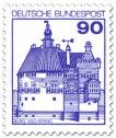 Germany 1979 - Castles II - 90pf Vischerenburg Germany 1979 - Castles II - 90pf Vischerenburg
