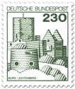 Germany 1979 - Castles II - 230pf Schwanenburg Germany 1979 - Castles II - 230pf Schwanenburg