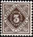 Saksa Wurttemberg 1906 - Württemberg, Official digits in diamond 3pf 1906