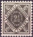 Saksa Wurttemberg 1916 - Württemberg, Official digits in diamond 2½pf