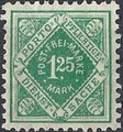 Saksa Wurttemberg 1921 - Württemberg, Official digits in diamond 1,25 mark Saksa Wurttemberg 1921 - Württemberg, Official digits in diamond 1,25 mark
