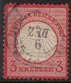 Saksa Deutsches Reich 1872 - Eagle with a Small Shield - 3 kreuzer Saksa Deutsches Reich 1872 - Eagle with a Small Shield - 3 kreuzer