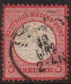 Saksa Deutsches Reich 1872 - Eagle with a Small Shield - 3 kreuzer Saksa Deutsches Reich 1872 - Eagle with a Small Shield - 3 kreuzer