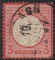 Saksa Deutsches Reich 1872 - Eagle with a Small Shield - 3 kreuzer