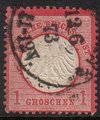 Saksa Deutsches Reich 1872 - Eagle with a Small Shield - 1 groschen Saksa Deutsches Reich 1872 - Eagle with a Small Shield - 1 groschen