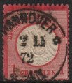 Saksa Deutsches Reich 1872 - Eagle with a Large Shield - 1 groschen Saksa Deutsches Reich 1872 - Eagle with a Large Shield - 1 groschen