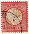 Germany Deutsches Reich 1872 - Eagle with a Large Shield - 1 groschen