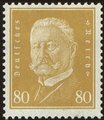 Germany Deutsches Reich 1930 - Paul von Hindenburg 80 pf