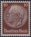 Saksa Deutsches Reich 1934 - Paul von Hindenburg (set III) 1933 10pf Saksa Deutsches Reich 1934 - Paul von Hindenburg (set III) 1933 10pf