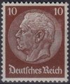 Saksa Deutsches Reich 1934 - Paul von Hindenburg (set III) 1933 10pf