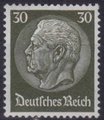 Germany Deutsches Reich 1934 - Paul von Hindenburg (set III) 1933 30pf