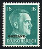 Germany Deutsches Reich 1941 - OSTLAND overprint over German Hitler 16 pf definitive