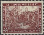 Germany 1947 - Leipzig Autumn Fair 1947 - 24+26pf