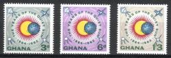 Ghana 1964 - Intl. Quiet Sun Year 1964-1965 II (3)