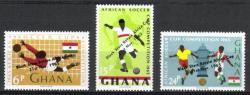 Ghana 1965 - African Soccer Cup competition Overprints (3)