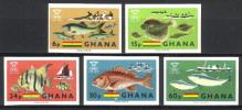 Ghana 1966 - 1966 Freedom from Hunger campaign, fish (5) Imperf.