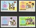 Ghana 1974 - World Population Year, Family and WPY Emblem (4) Ghana 1974 - World Population Year, Family and WPY Emblem (4)