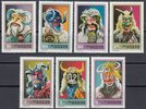 Unkari (Magyar Posta) 1973 - Buso masks (7) Unkari (Magyar Posta) 1973 - Buso masks (7)