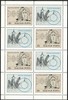 Hungary (Magyar Posta) 1977 - Isaac Newton (1643-1727) (sheet of 4+labels) Hungary (Magyar Posta) 1977 - Isaac Newton (1643-1727) (sheet of 4+labels)