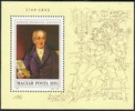 Hungary (Magyar Posta) 1982 - Johann Wolfgang Goethe (1749-1832) Souvenir Sheet Hungary (Magyar Posta) 1982 - Johann Wolfgang Goethe (1749-1832) Souvenir Sheet