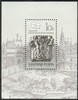 Unkari (Magyar Posta) 1987 - Stamp Day: Architectural sculptures from Buda Castle Souvenir Sheet