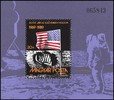 Hungary (Magyar Posta) 1989 - 1st Moon Landing, 20th Anniv. Souvenir Sheet