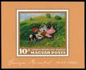 Hungary (Magyar Posta) 1966 - Paintings - Picnic in May Souvenir Sheet