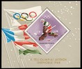 Unkari (Magyar Posta) 1967 - Winter Olympic Games (France 1968) Souvenir Sheet Unkari (Magyar Posta) 1967 - Winter Olympic Games (France 1968) Souvenir Sheet