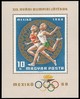 Hungary (Magyar Posta) 1968 - Olympic Games - Mexico City Souvenir Sheet