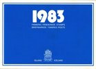 Iceland 1983 - Iceland official year set 1983