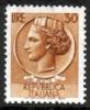Italia 1960 - Italia, after Syracusean Coin 30 L yl. brown Italia 1960 - Italia, after Syracusean Coin 30 L yl. brown