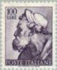 Italia 1961 - Michelangelo - Prophet Ezekiel 100 L Italia 1961 - Michelangelo - Prophet Ezekiel 100 L