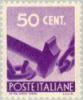 Italy 1946 - Democracy 50c Breaking chain Italy 1946 - Democracy 50c Breaking chain