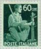 Italy 1945 - Democracy 60c Tying tree Italy 1945 - Democracy 60c Tying tree