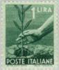 Italy 1945 - Democracy 1L Planting Tree Italy 1945 - Democracy 1L Planting Tree