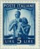 Italy 1945 - Democracy 5 L United Family and Scales Italy 1945 - Democracy 5 L United Family and Scales