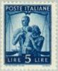 Italy 1945 - Democracy 5 L United Family and Scales