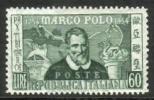 Italy 1954 - 700th anniv. of the birth of Marco Polo 2/2 C perf