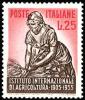 Italia 1955 - Intl. Institute of Agriculture, 50th anniv. Italia 1955 - Intl. Institute of Agriculture, 50th anniv.